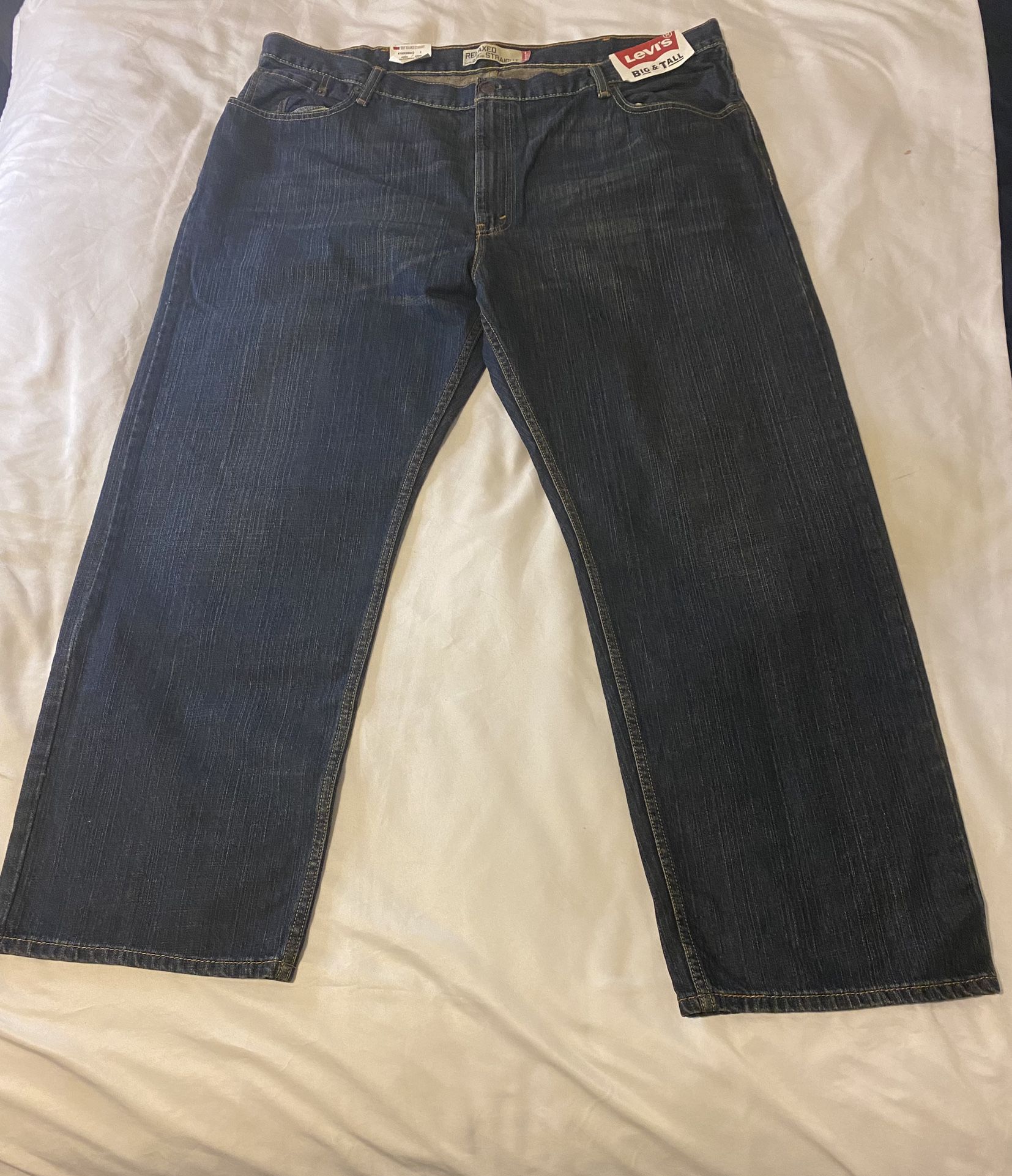 Levi’s Mens Big & Tall  559 Relaxed Straight Jeans. size, W44 X L30