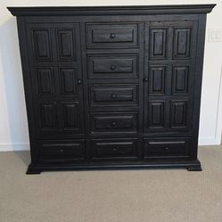 Beautiful solid wood dresser armoire