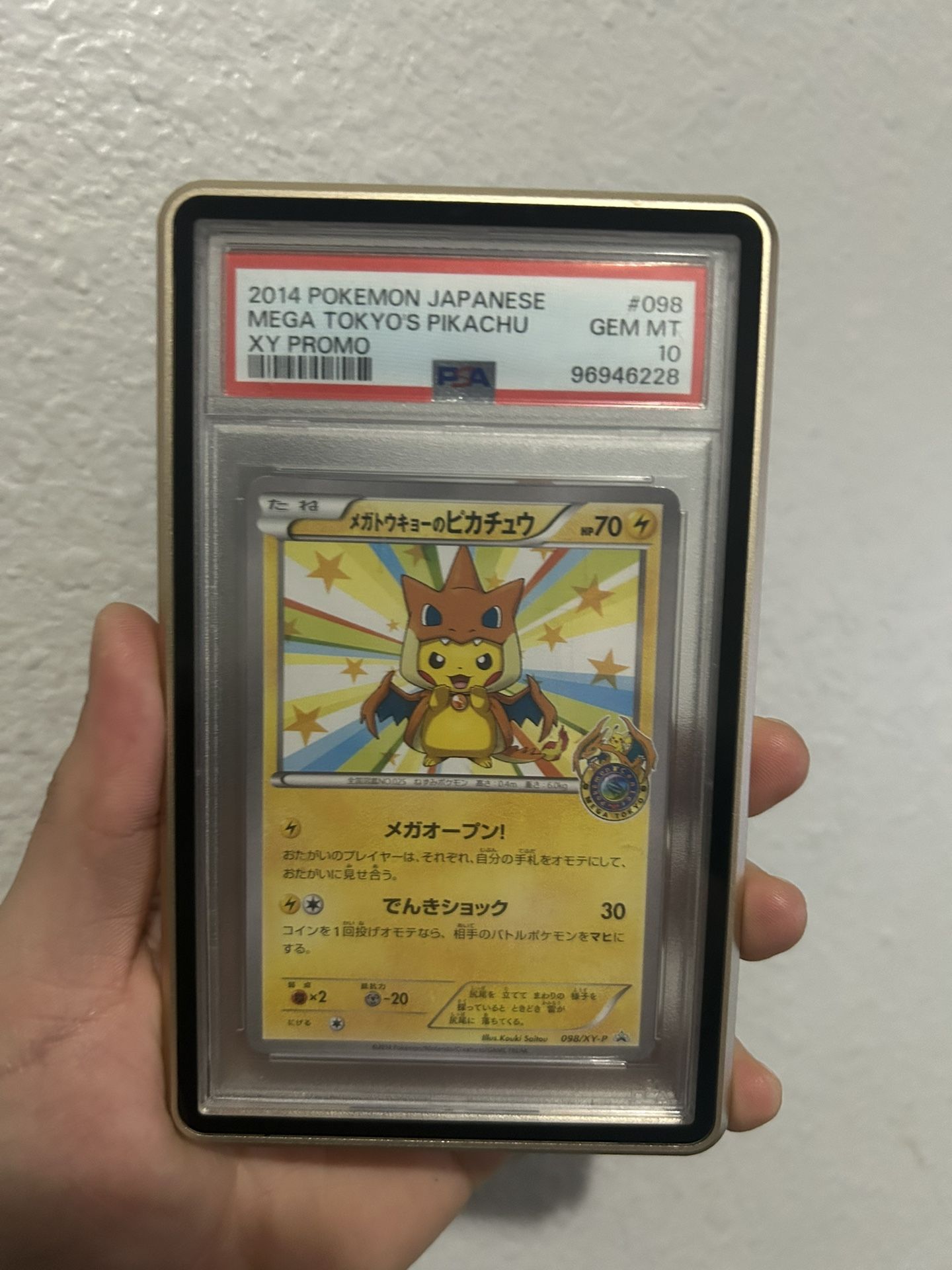 PSA 10 Mega Tokyo Pikachu