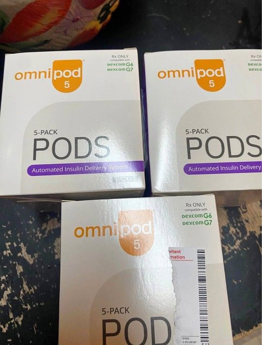 New In Box Omnipods Up For Sale