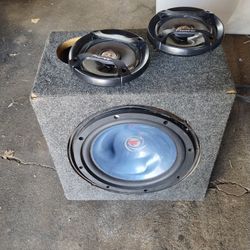 12" Sub Plus Door Speakers Best Offer