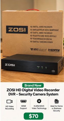 ZOSI HD Digital Video Recorder DVR