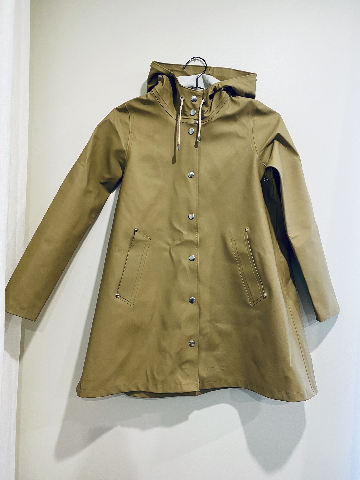 Stutterheim Mosebacke Raincoat Sand XXXS Rain jacket