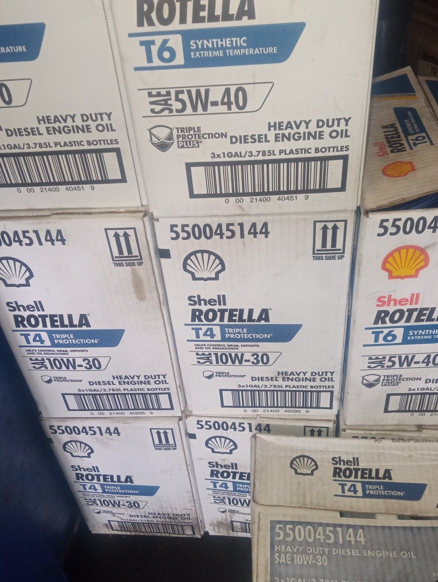 New Motor Oil (10W-30) & (10W-40)