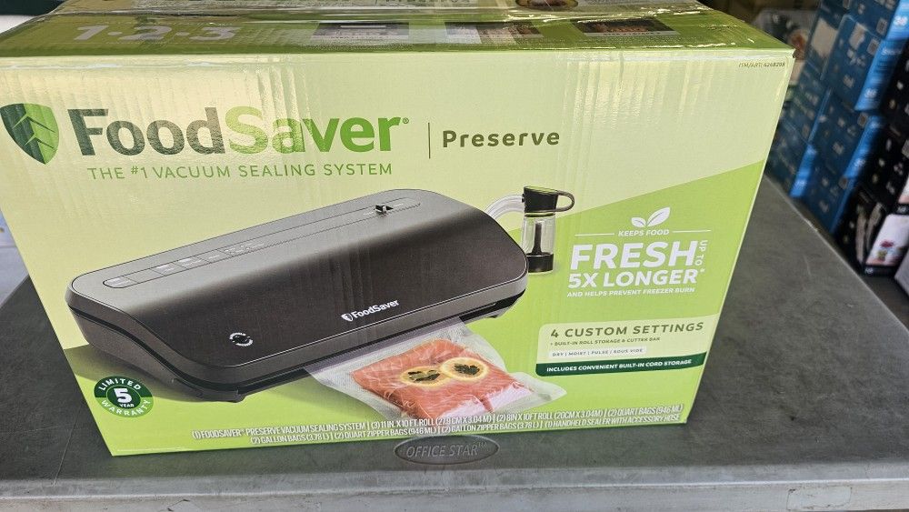 Brand New FoodSaver Preserve With Bonus Pack Four Rolls And Bags,All Products : American Fashion Style Bags On Sale