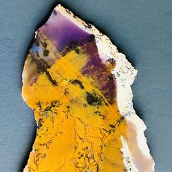 Amethyst Sage Agate from Nevada High Quality Piece Cab Stone Slab Slice 75g