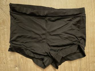 Black spandex shorts