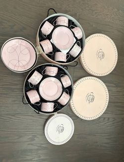 **best offer, not free** New - Fancy Coffee & Tea / dessert set, serves 12