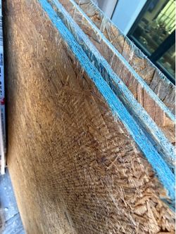 Four 4x10 sheets 15/32” OSB