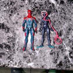 Marvel Legends Velocity Suit Spiderman And Venomized Spider Gwen