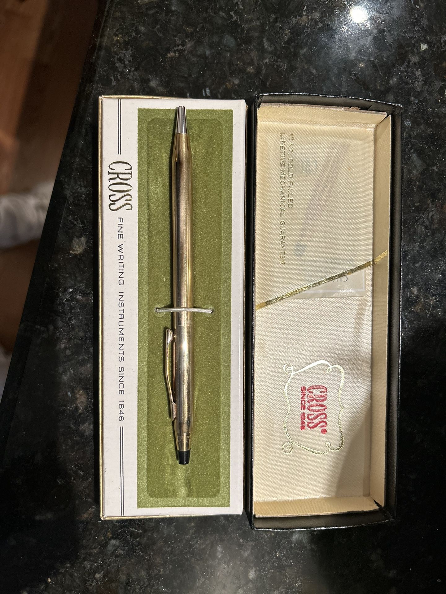 cross pen 12kt gold filled 6602