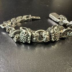 Powerful and exaggerated personality men's bracelet 