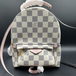 Mini Checkered Backpack - Brand new 