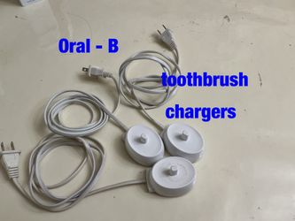 Oral - B toothbrush chargers - $5 each