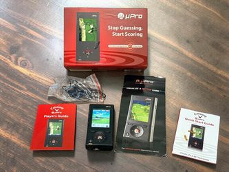 Callaway Golf Company uPro Handheld GPS With Original Box Tested