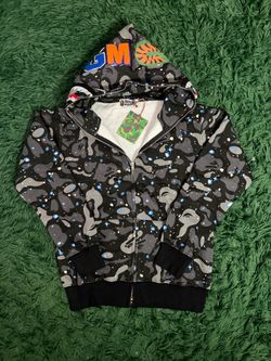 Black Space Bape Zip Up