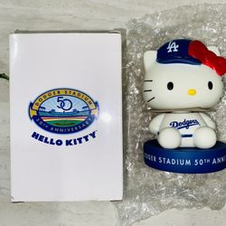 DODGERS HELLO KITTY BOBBLE HEAD