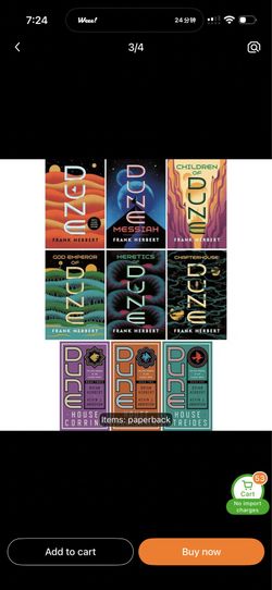 Dune Complete Series and Prelude Series Set, 9 Books (Mass Market Paperbound)