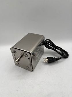 110V BBQ Rotisserie Motor, 15watt, Stainless Steel, 80lbs Load, 2-RPM