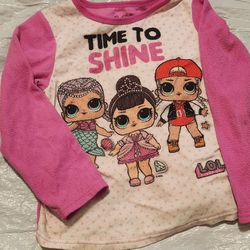 LoL Warm 2pc Fleece Pajama Set For Girls Size 6x