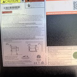 Large Traeger Pellet Grill