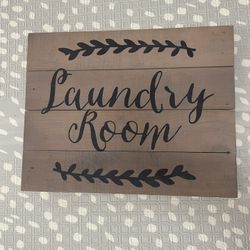 Laundry Room Sign 