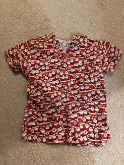 Christmas nurse Scrub