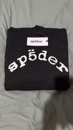 Sp5der VVS Hoodie ‘Black’ Size Medium Brand New