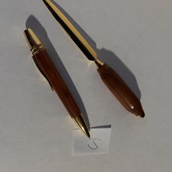 Handmade Wooden Pen And Letter Opener Gifts For Dads,grads, Birthdays 