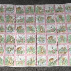 Beatrix Potter Baby Quilt