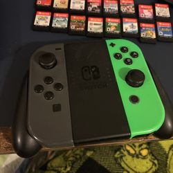Nintendo switch with games