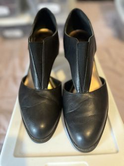 Black Leather Heal “New”