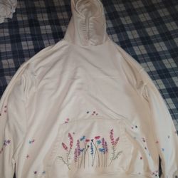 Hand Embroidered Hoodie