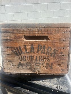 Vintage Wooden Crates