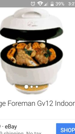 george foreman grill gv12