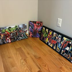 Marvel Comic Canvas Prints