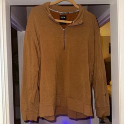 Stance brand Quarter Zip Sweater 