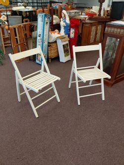 Pair of outdoor chairs