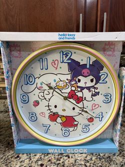Hello kitty clock