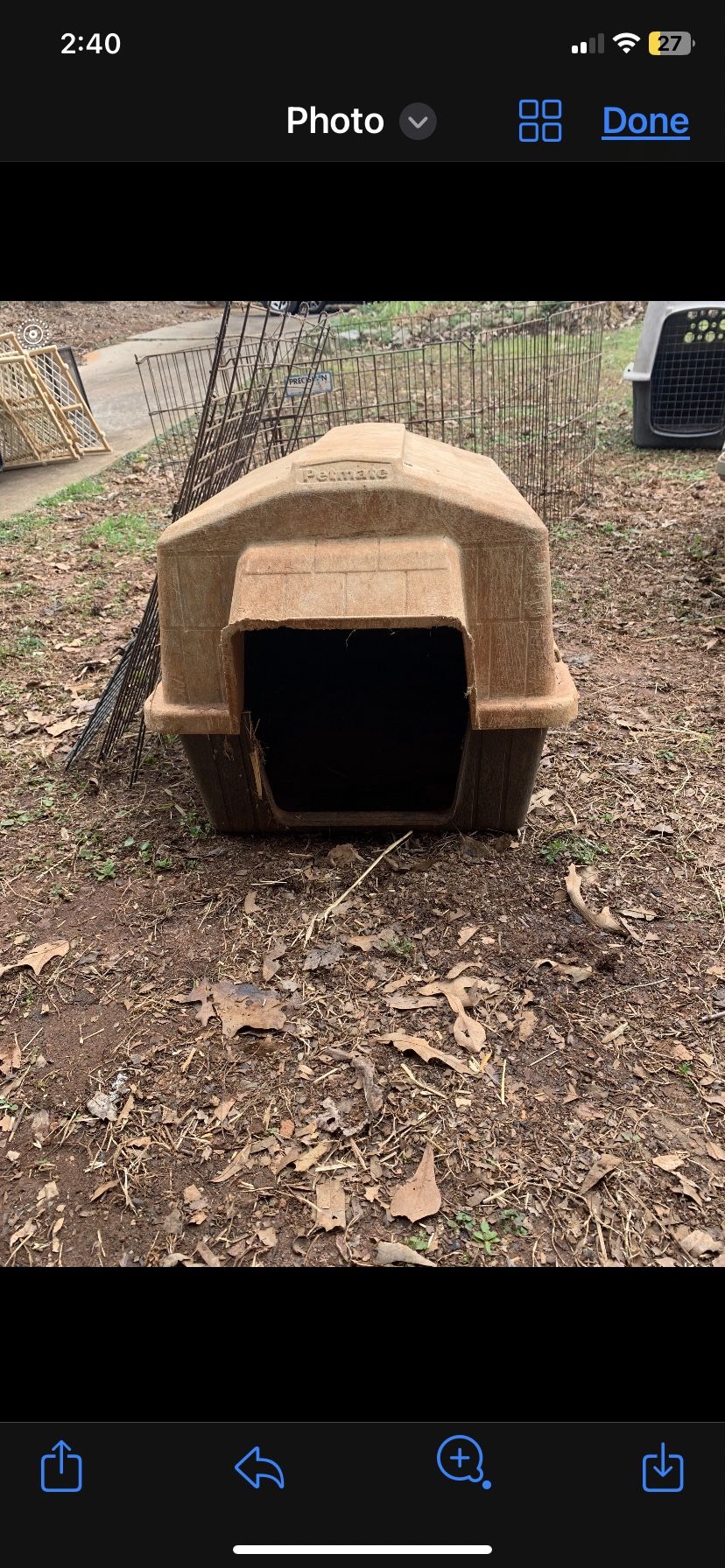 Small dog house