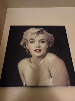 Marilyn Monroe Canvas Wall Art Print