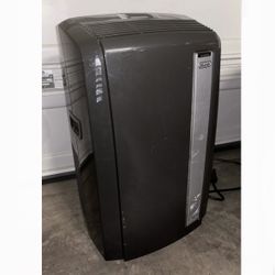 De’Longhi Black Room Air Conditioner 12500 BTU, 580 Sq Ft Model PAC AN125HPEK