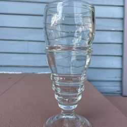 Vintage Soda Fountain Glass