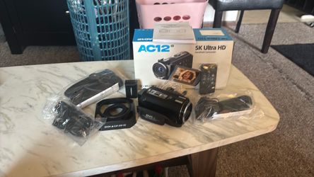 AC12 5k Ultra HD handheld camcorder