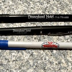 3 - Disneyland Hotel Pens Resort Paradise Pier Disney Parks Rare Collectible