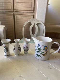 Portmeirion Botanic Garden vase/pitcher set