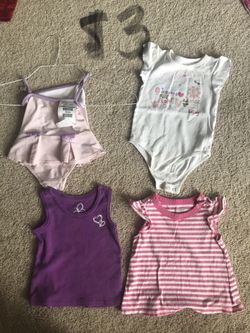Girl clothes size 12 mth all 4 for $3