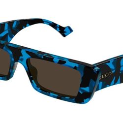 New Gucci Sunglasses In Blue