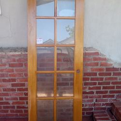 SOLID PINE DOORS : 1 -- 28"X 80" ($175) AND 2-- 32"X 80"  ($200)