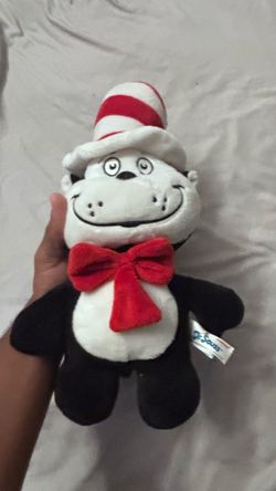 Dr Seuss cat in the hat plushie